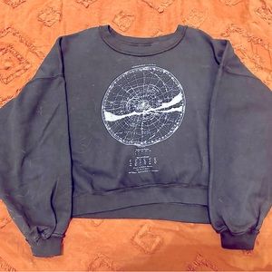 Urban Outfitters Star Chart Sweatshirt